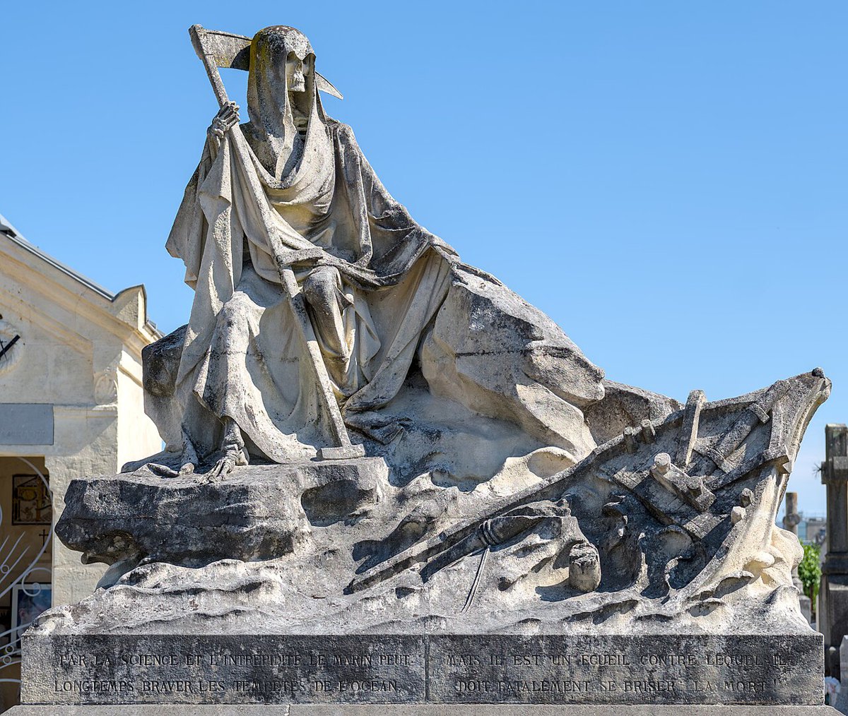 Le cimetière de la Chartreuse et la tête de Goya, à Bordeaux.