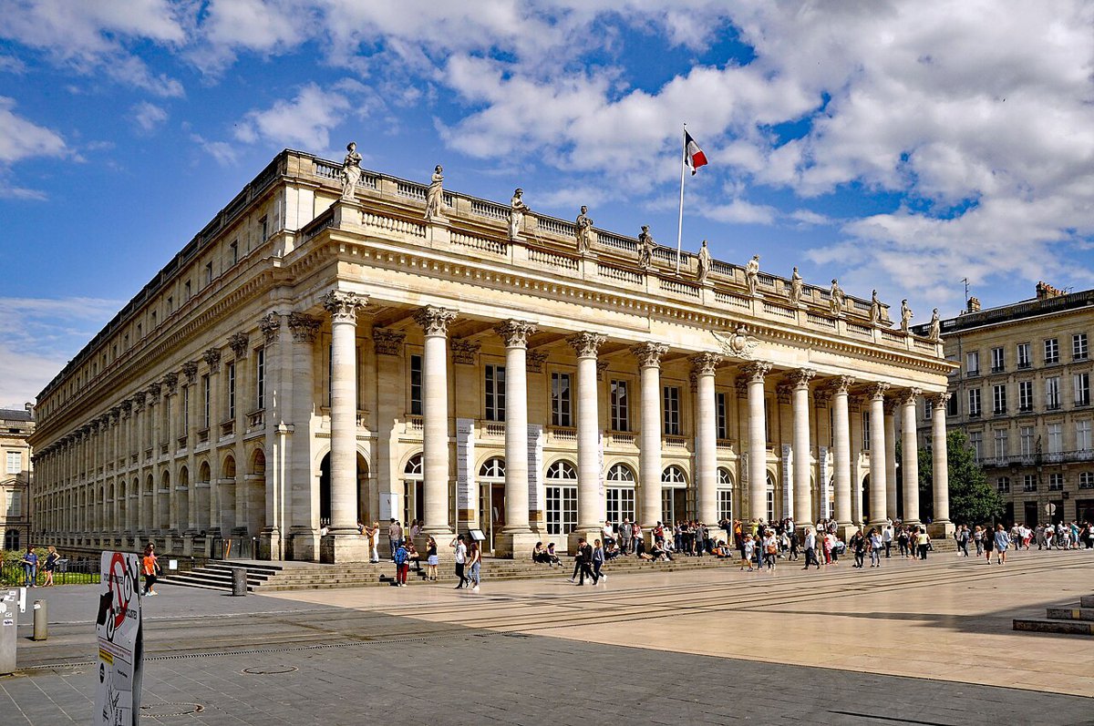 Le Grand-Théâtre, à Bordeaux.