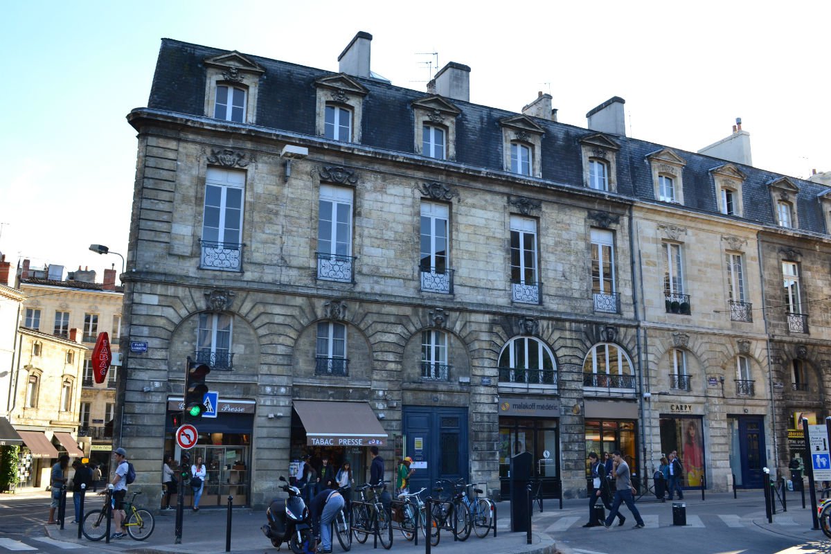 La place Gambetta, à Bordeaux.