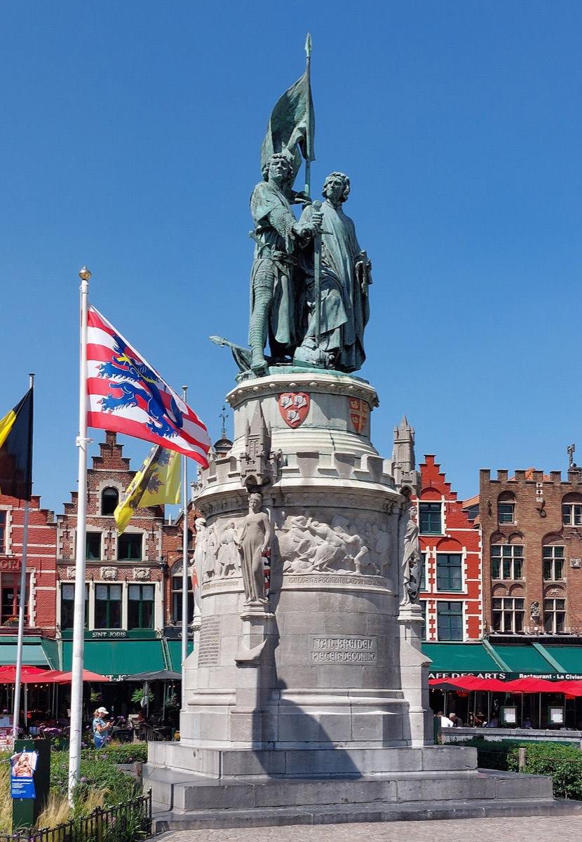 Le Markt, à Bruges.