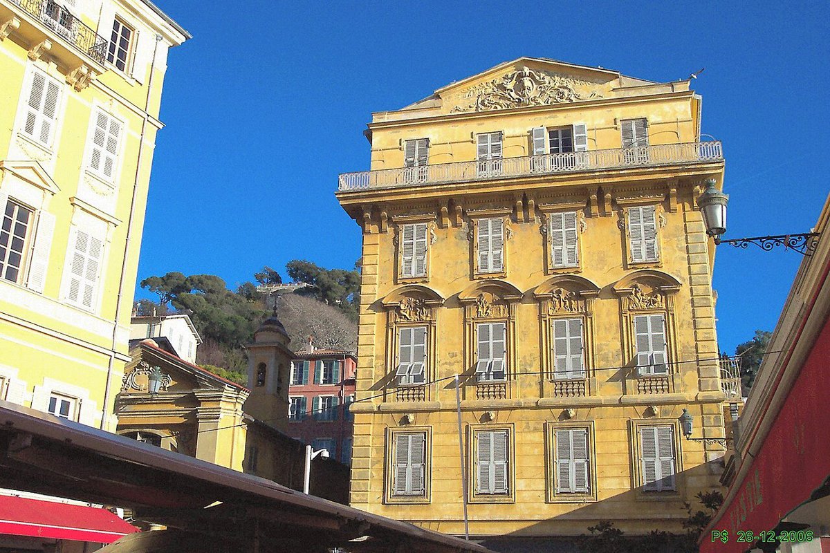 La fenêtre de Matisse, à Nice.