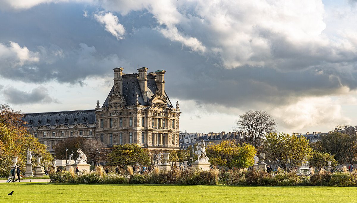 Le jardin des Tuileries, à Paris.